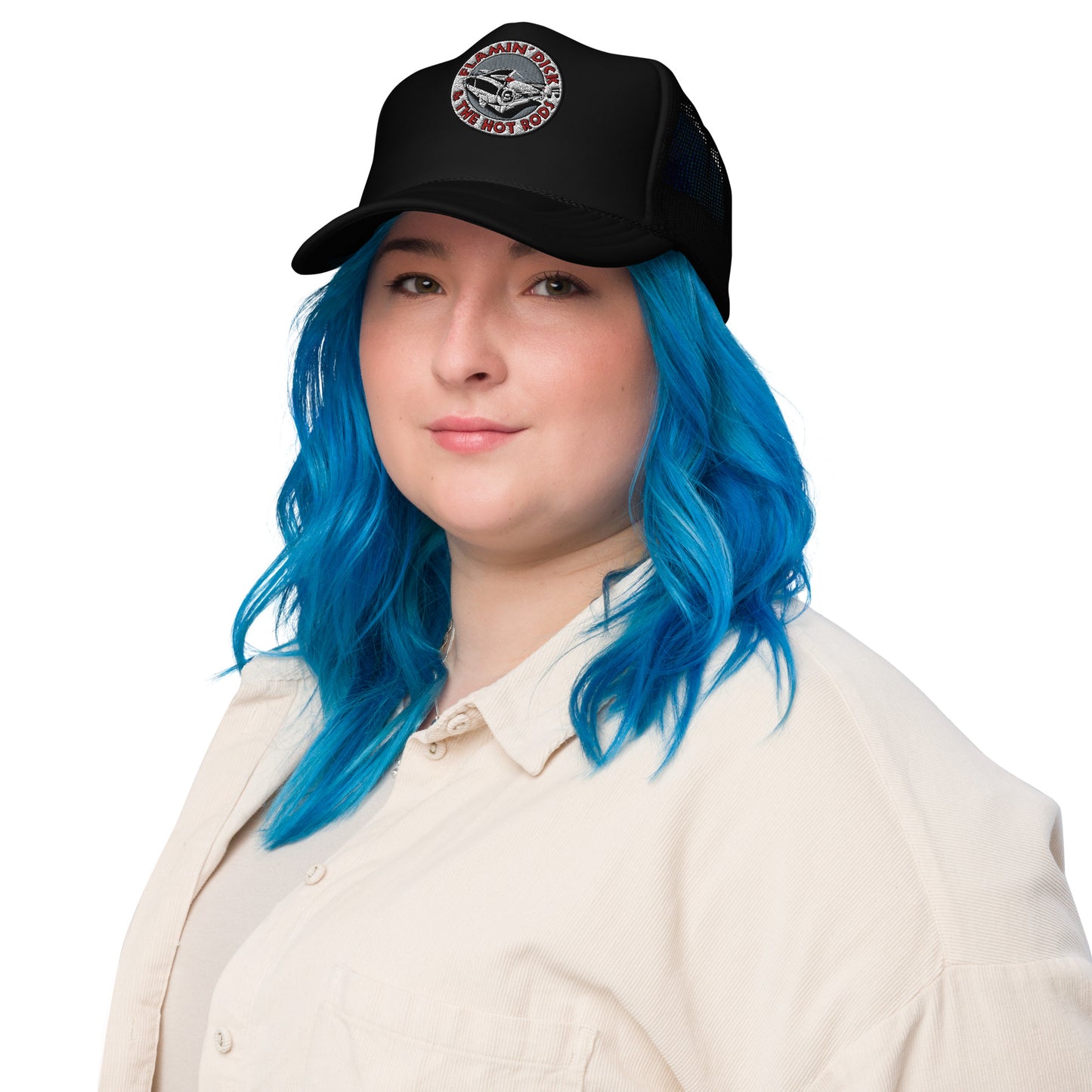 FDHR Circle Logo Trucker Hat with FREE SHIPPING