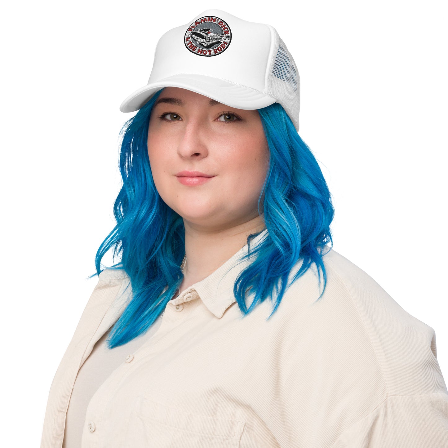 FDHR Circle Logo Trucker Hat with FREE SHIPPING