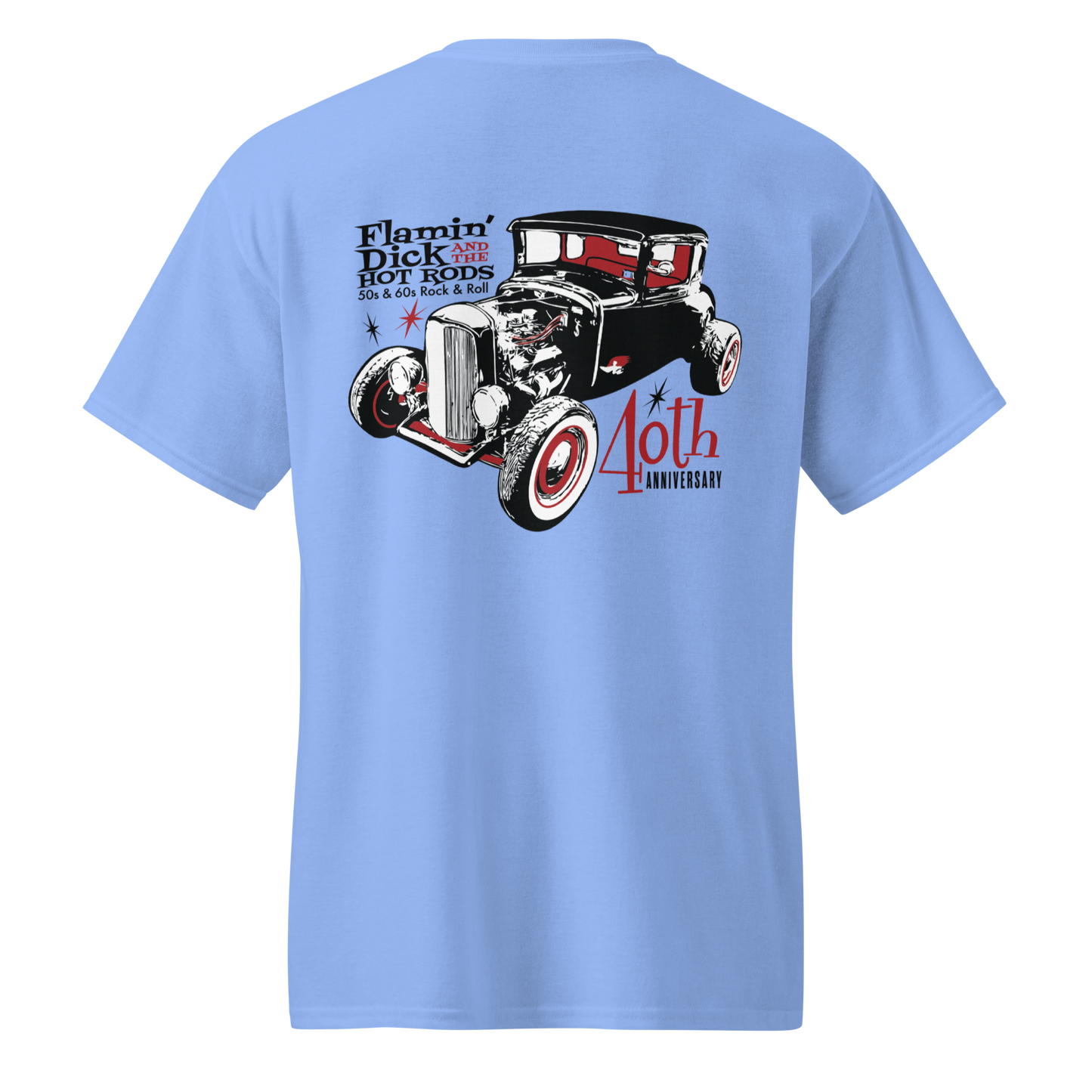 !40th Anniversary Hot Rod T-Shirt - Free Shipping