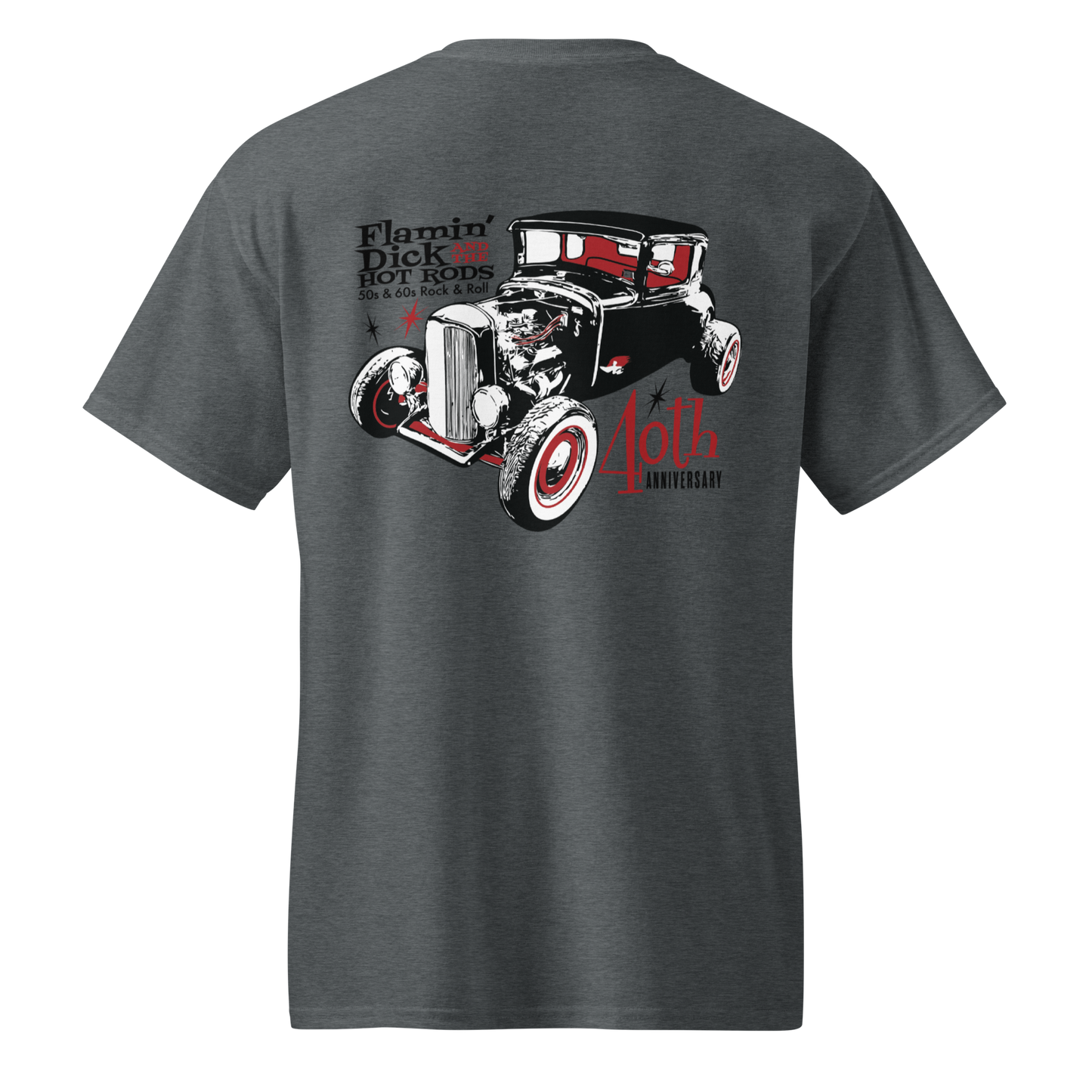 !40th Anniversary Hot Rod T-Shirt - Free Shipping