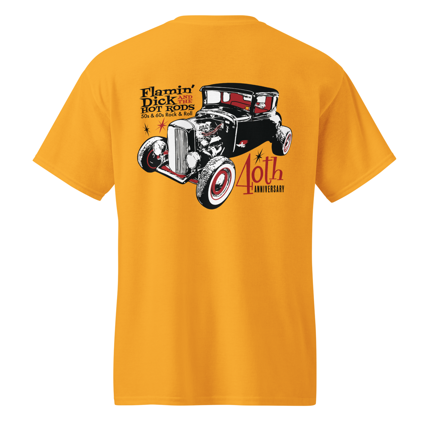 !40th Anniversary Hot Rod T-Shirt - Free Shipping