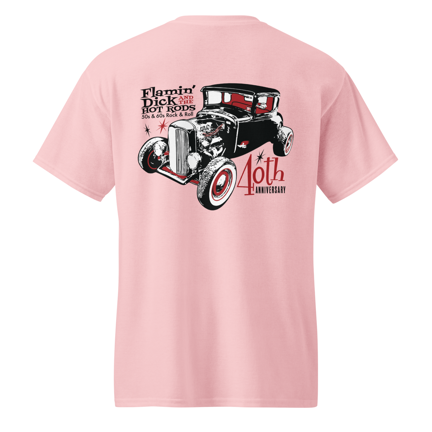 !40th Anniversary Hot Rod T-Shirt - Free Shipping