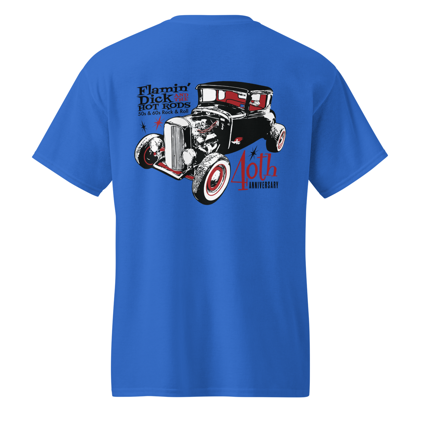 !40th Anniversary Hot Rod T-Shirt - Free Shipping