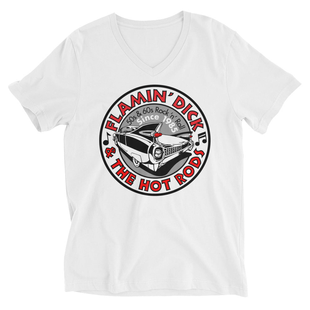 FDHR Unisex Circle Logo V-Neck T-Shirt