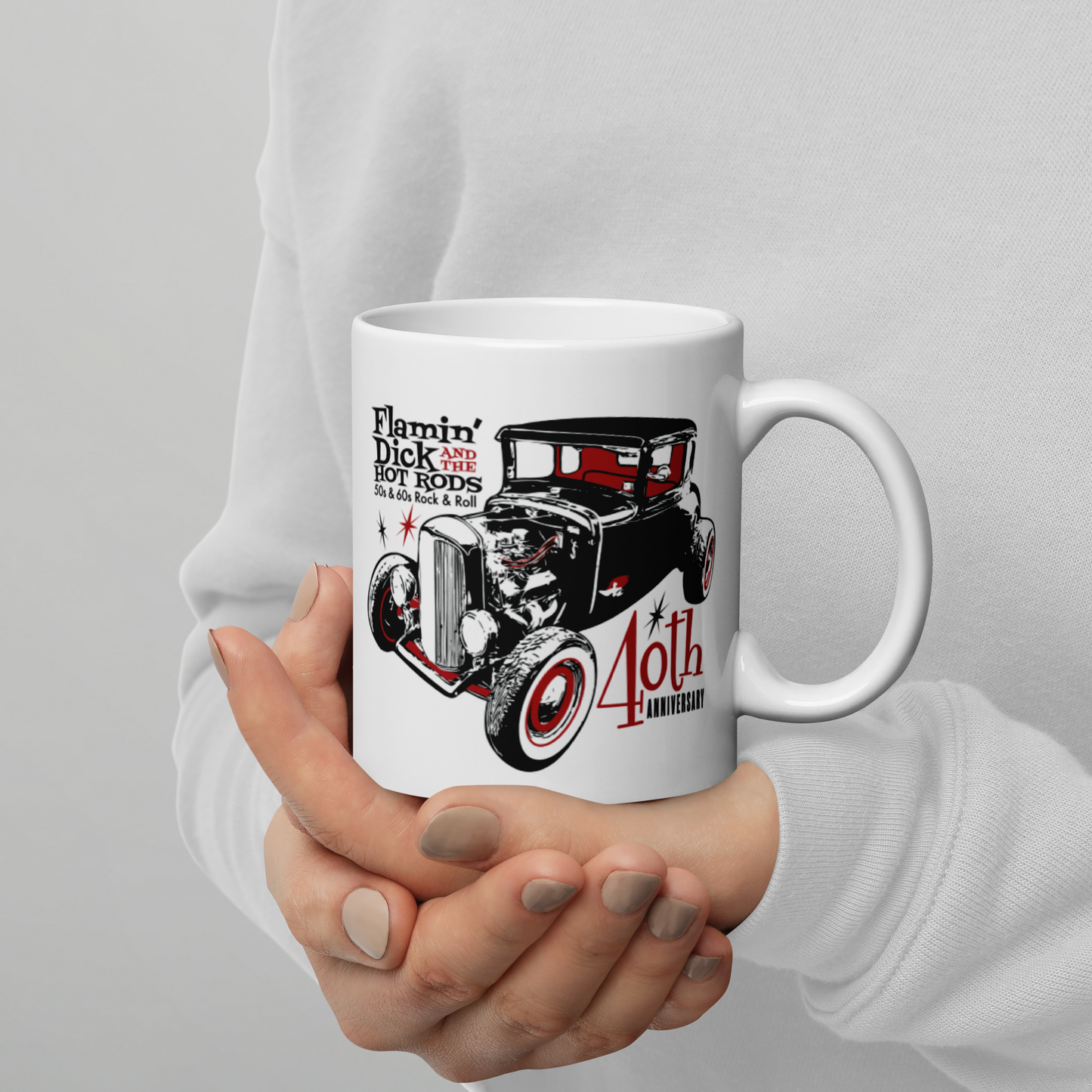!FDHR 40th Anniversary Hot Rod Mug - Free Shipping