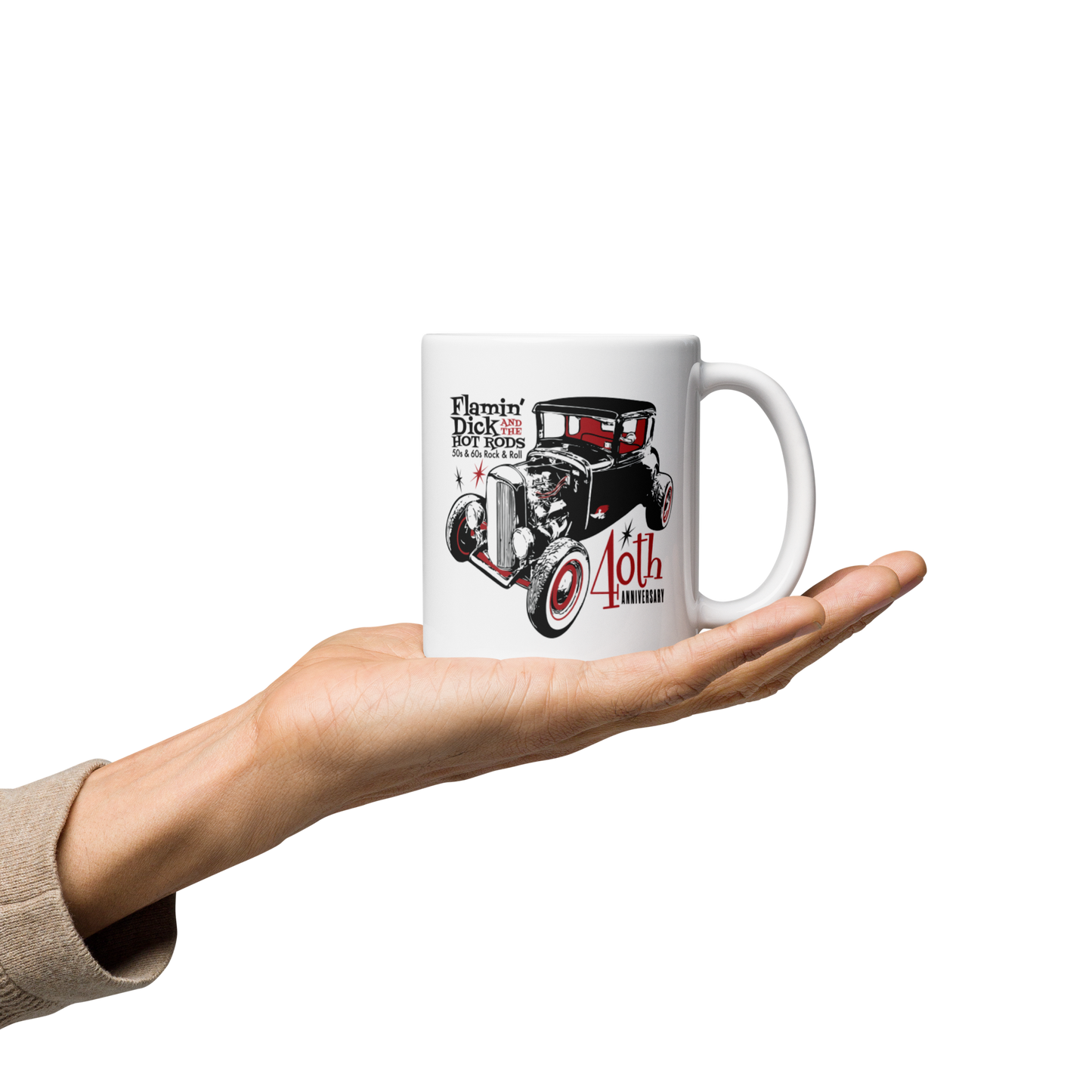 !FDHR 40th Anniversary Hot Rod Mug - Free Shipping
