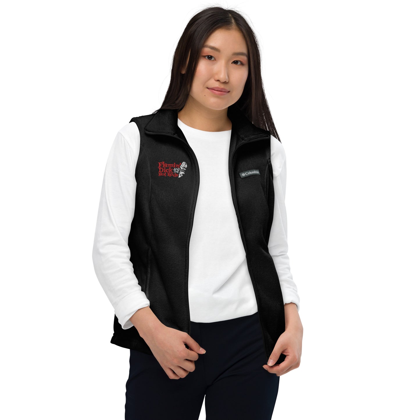 FDHR Women’s Microphone Logo Fleece Vest