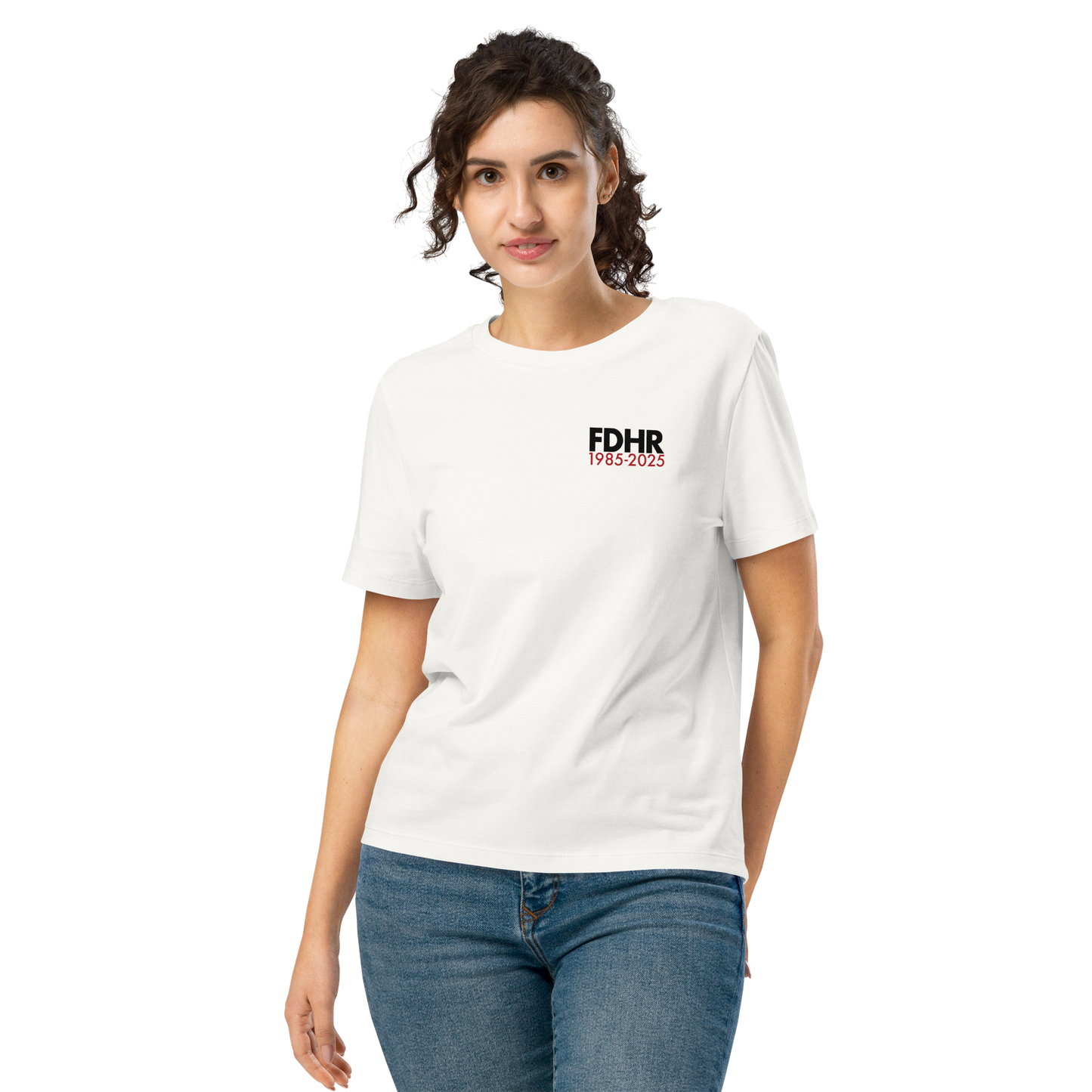 !FDHR 40th Anniversary Hot Rod Women’s Ribbed Neck T-shirt - Free Shipping