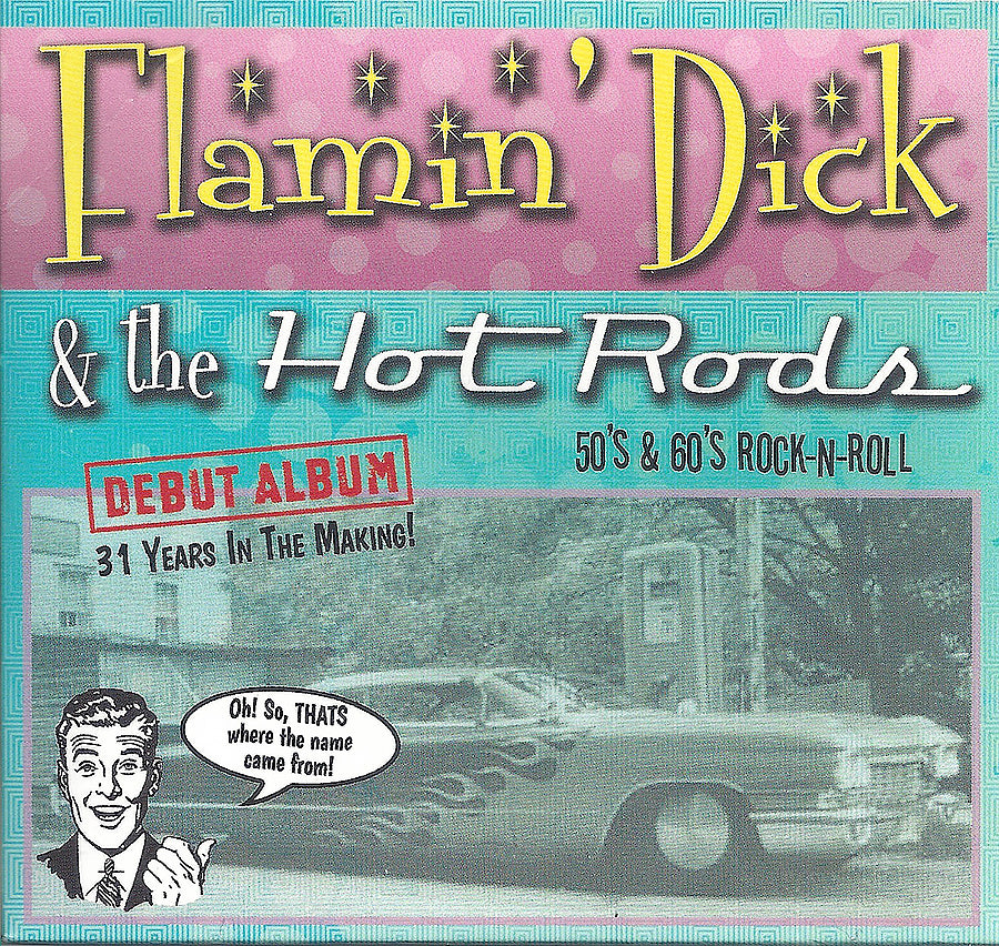 FDHR 50s & 60s Rock N' Roll CD w/ FDHR Vinyl Sticker - Includes FREE SHIPPING