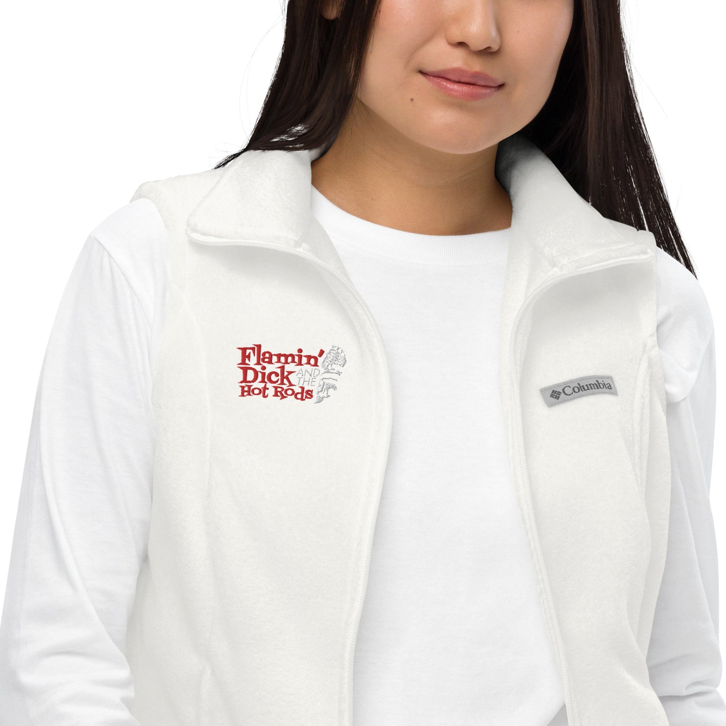 FDHR Women’s Microphone Logo Fleece Vest